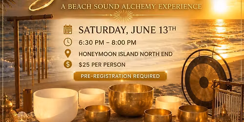 Sunset & Sound Waves: Island Sound Alchemy Experience