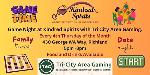 Game Night with Tri City Area Gaming