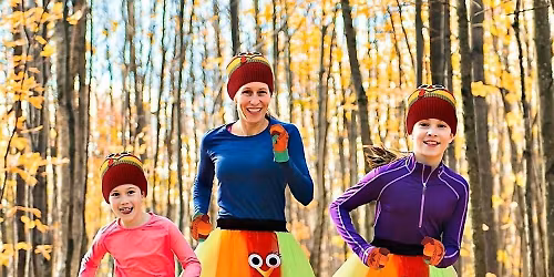 Volunteers for Thanksgiving Outdoor Games, in costume