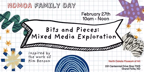 Family Day - Bits and Pieces: Mixed Media Exploration