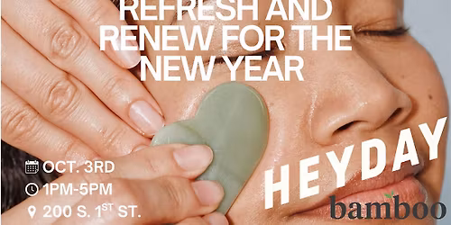 Refresh and Renew for the New Year