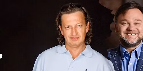 Ki nevet a v\u00e9g\u00e9n? Dr. Csernus Imre \u00e9s Aranyosi P\u00e9ter k\u00f6z\u00f6s estje Veszpr\u00e9mben