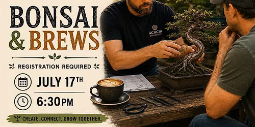 Bonsais & Brews Workshop