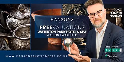Walton Valuation Day with Charles Hanson: Silver, Jewellery, Watches & Antique Valuations
