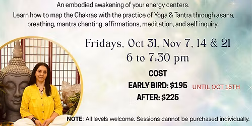 Chakra Immersion: 4-week series