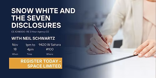 Snow White & the Seven Disclosures