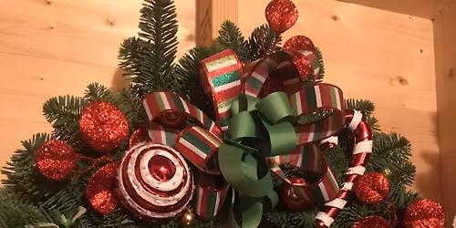 xmas wreath work shop 