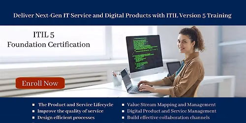 New Version ITIL 5 Foundation Certification Training in Mississauga, ON