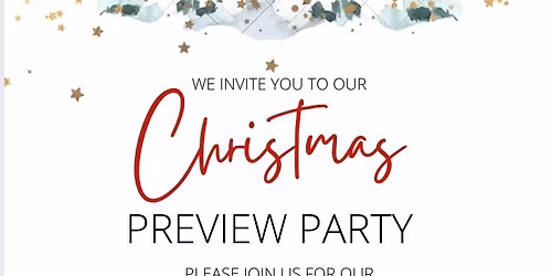 Christmas Preview Party