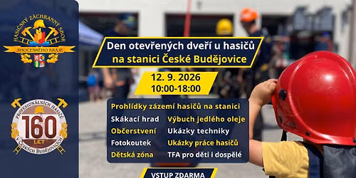 Den otev\u0159en\u00fdch dve\u0159\u00ed u hasi\u010d\u016f na stanici \u010cesk\u00e9 Bud\u011bjovice