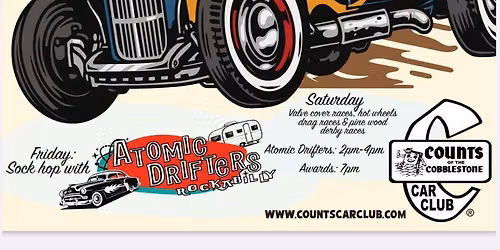COUNTS of the COBBLESTONE HUGE CAR SHOW in SD