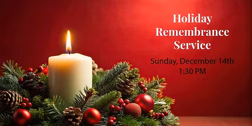 Holiday Remembrance Service