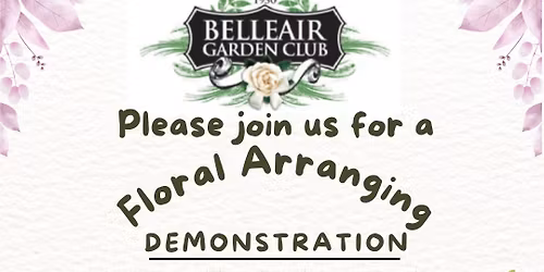 Floral Arranging Presentation at the Belleair Garden Club