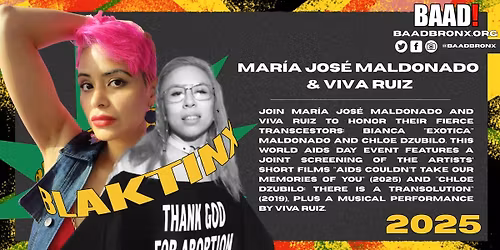 Mar\u00eda Jos\u00e9 Maldonado & Viva Ruiz: World AIDS Day Tribute