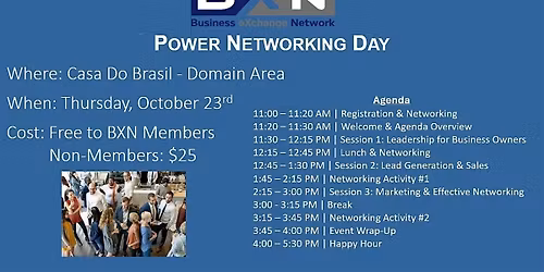 BXN Power Networking Day