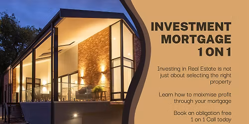 [Limited 1-on-1]Unlocking Wealth: Mastering the Art of Investment Mortgages