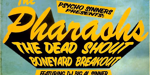 The Pharaohs at The Prince Albert ,Brighton 