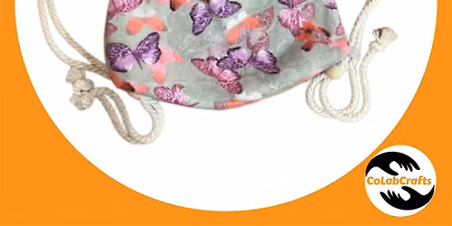 Sewing a drawstring backpack