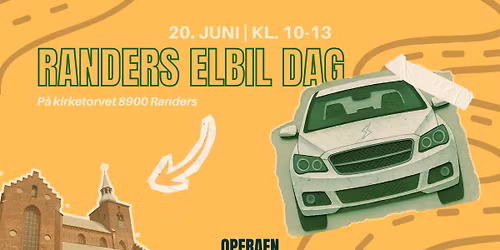 Randers Elbil Dag p\u00e5 Kirketorvet
