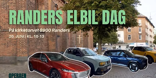Randers Elbil Dag p\u00e5 Kirketorvet