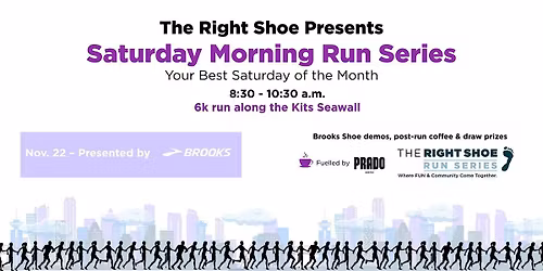 The Right Shoe Saturday Morning Run Series | Presented by Brooks