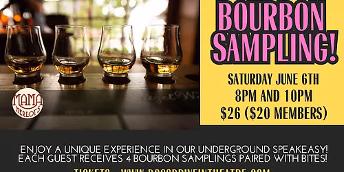 Bourbon Sampling at the Speakeasy