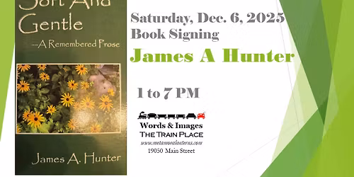 James A Hunter Book Signing