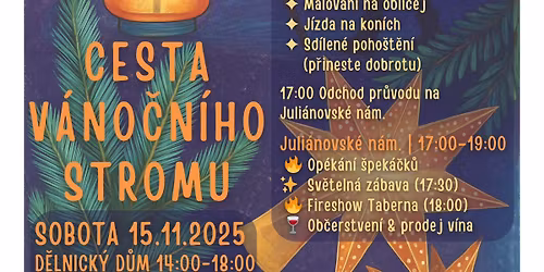 Cesta V\u00e1no\u010dn\u00edho stromu v \u017didenic\u00edch