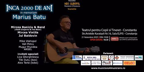 \u00cenc\u0103 2000 de ani! - \u00cen Memoriam Marius Ba\u021bu