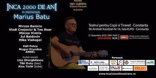 \u00cenc\u0103 2000 de ani! - \u00cen Memoriam Marius Ba\u021bu