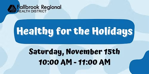 Healthy for the Holidays