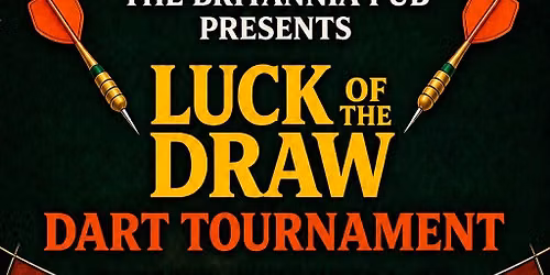 LOD "Luck of the Draw" Dart Tournament EVERY Thursday @ The Britannia Pub on Wilmington Island