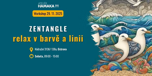Zentangle \u2013 relax v barv\u011b a linii