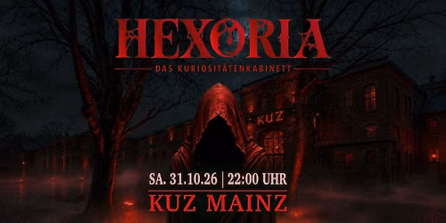 HALLOWEEN \u2013 Hexoria | 31.10.2026 | KUZ Mainz
