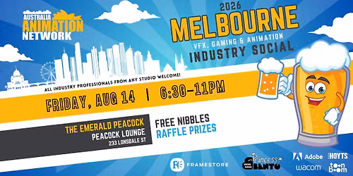 2026 Melbourne VFX, Animation and Gaming Industry Social