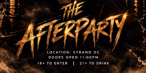 THE CONCERT AFTERPARTY