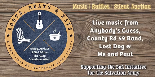 Boots, Beats & Eats!