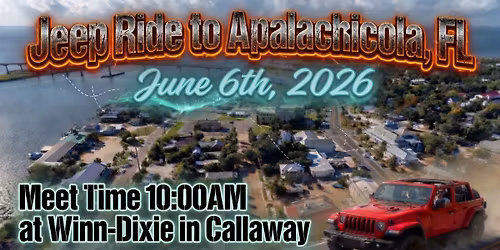 Apalachicola Topless Jeep Ride