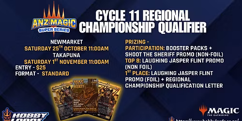 Magic: the Gathering - ANZ Super Series Cycle 11 Regional Championship Qualifier!