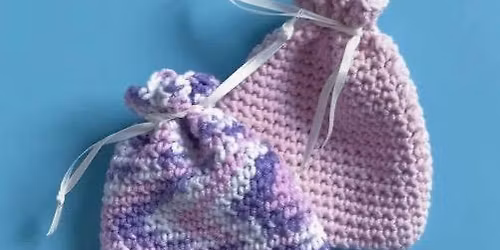 Crochet mini bags\/ pouches \u00a330 pp