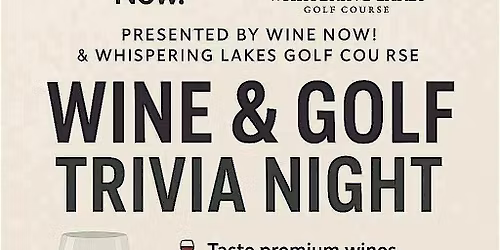 Wine & Golf Trivia Night