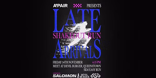 The Late Arrivals Queenstown Marathon Shakeout Run: Presented by A'PAIR