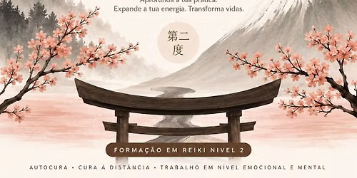 Curso de Reiki N\u00edvel 2 Shoden