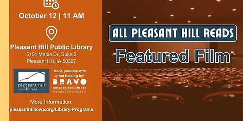 All Pleasant Hills Reads Featured Film