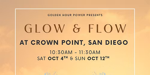 Glow & Flow (Outdoor Yoga in San Diego)