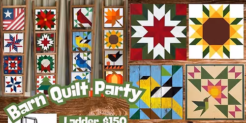 Barn Quilt Ladder Workshop
