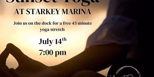 Sunset Yoga at Starkey Marina