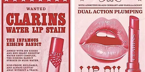 Clarins Sweetheart Saloon