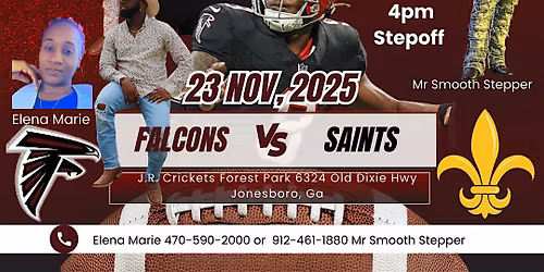 Game Day Showdown! Falcons  vs Saints \u269c\ufe0f