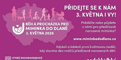 B\u011aH A PROCH\u00c1ZKA PRO PARDUBICK\u00c1 MIMINKA DO DLAN\u011a